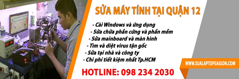 sua laptop tai nha quan 12